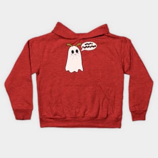 Cute Christmas Ghost Kids Hoodie